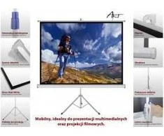 ART ER T84 1:1 ART rankinis Ekranas su stovu 1:1 118 213x213cm TS-84 1:1
