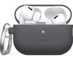 Elago Elago AirPods Pro 2 silikoninis dėklas – dėklas AirPods Pro 2 pilkas – saugumas garantuotas. .