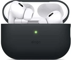 Elago AirPods Pro 2 Silikoninis dėklas – dėklas AirPods Pro 2 juodas – Saugumo garantija. .