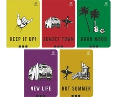 Elanders NOTEBOOK A5/80 = SURFER 10Vnt