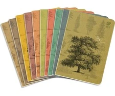 Elanders Knyga A5 / 80K linija By Nature - Forrest (10vnt)