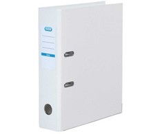 ELBA METAL BREVORDNER Baltas A4 8 CM
