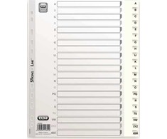 Elba Register Strong-Line® Basic A4 PP hvid A-Å