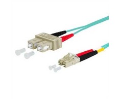 Electraline METZ CONNECT OpDAT jungiamasis kabelis, SC-D/LC-D OM3, 15 m