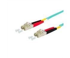 Electraline Kabelis kryžminis METZ CONNECT OpDAT, LC-D/LC-D OM3, 0,5 m
