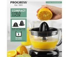 Citrusinių vaisių sulčiaspaudė Progress Elektrinė citrusinių vaisių sulčiaspaudė 40 W, 700 ml