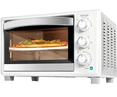 Elektrinė krosnelė Mini piekarnik Cecotec Bake&amp;Toast 2600 Baltas 4Pizza Mini orkaitė