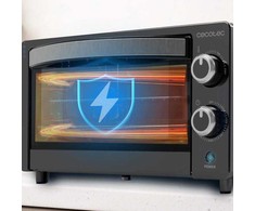 Elektrinė krosnelė Mini orkaitė Cecotec Bake&amp;Toast 1090 juoda