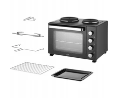 Elektrinė krosnelė Mini piekarnik Sencor SEO 3500BK Mini piec su 2 elementami grzejnymi 35L 3200W SEO 3500BK (8590669395958)