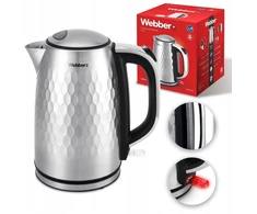 Elektrinis virdulys belaidės Webber WK-330 2200 W 1,7 l juoda INOX