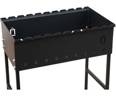 Grilis Abas Smokehouse, juoda, 50 cm