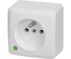 LIZDAS MONTUOJAMAS ANT PAVIRŠIAUS PAVIENIS BERG/3733-00/EPN 250 V 16 A Elektro-Plast