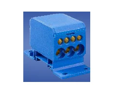 Elektro Plast 48.11 Paskirstymo blokas 2x4-50mm2/3x2.5-25mm2/4x2.5-16mm2 milimetrų plokščias ir bėginis montavimas TH DB1-N 48.11