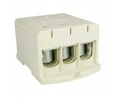 Elektro Plast 48.3241 3 polių paskirstymo-šakos blokas AL/CU 3x240mm2 pilkas plokščias montavimas ir TH bėgelis WLZ35/3x240/s 48.3241