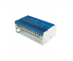 Elektro Plast 49.715 Paskirstymo blokas TH35 bėgiui arba zonai butas 125A BRZ-4X15 49.715