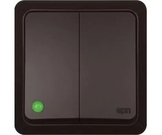 Elektro Plast Nasielsk Elektro-Plast Berg Candlestick jungtis n / t 10AX IP20 ruda (3711- 05)