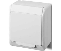 Kištukinis lizdas ELEKTRO-PLAST HERMES, IP44