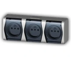 Elektro-Plast Hermes2 Kištukinis lizdas 16A IP44 balta (1023- 01)