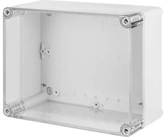 Elektro Plast Nasielsk Elektro-Plast INDUSTRIAL Hermetiška dėžutė n/t 220x170x107mm IP65 pilka, permatomas dangtelis 2717-01