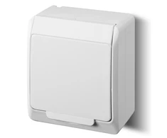 Elektro Plast Nasielsk GN.2P+Z N/T IP44 balta HERMES