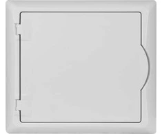 Elektro Plast Nasielsk 2511-00 Modulinis skirstomasis skydas 1x6 p/t ECONOMIC BOX RP 1/6 durų baltas (N+PE) IP40 2511-00