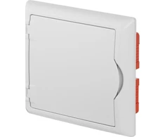Elektro Plast Nasielsk 2511-00 Modulinis skirstomasis skydas 1x6 p/t ECONOMIC BOX RP 1/6 durų baltas (N+PE) IP40 2511-00