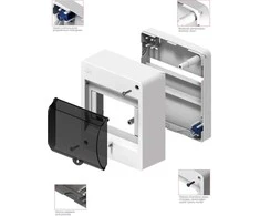 Elektro Plast Modulinis skydas Elektroplast, virštinkinis, IP30, 4 mod.