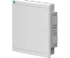 Elektro Plast Nasielsk 2435-20 Elegantiškas 2X12 įleidžiamas daugialypės terpės skirstomasis įrenginys IP40 N+PE baltos