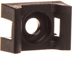 Elektro-Plast Pagrindėlis 13x18.5mm juodas PMP-05-4-UV-100 100 vnt. (25.254)