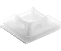 Elektro-Plast Pagrindėlis 19x19mm baltas PMS-19-19-100 100 vnt. (25.290)