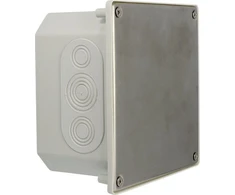 Elektro Plast 64.160 Ppt-EH160 INOX sieninė dėžė, hermetiška, IK10 IP65, nerūdijančio plieno dangtis 64.160