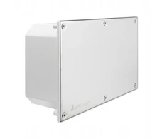 Elektro Plast 64.250 Ppt-EH250 INOX sieninė dėžė, hermetiška, IK10 IP65, nerūdijančio plieno dangtis 64.250