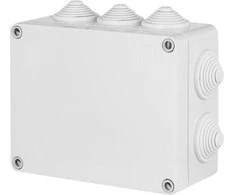 Elektro Plast Nasielsk Elektro-Plast Pramoninis encasement n / t 249 x 198 x 81mm su 10 anginas IP55 pilka (2716- 02)