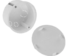 Elektro Plast 13,45 Įleidžiamoji dėžutė 80 mm gipso kartono plokštė, balta PO-80EP 13,45