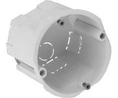 Elektro Plast 13.60 Įleidžiama dėžė 60mm balta gipso kartono PK - fi 60 x 50ep 13.60 /100vnt./