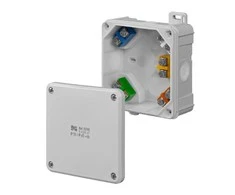 Elektro Plast Nasielsk PUSZ.N/T IP55/65 ĮDĖKLAS 98X98X46 2K PILKAS