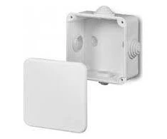 Elektro Plast Nasielsk 0242-10 FAST-BOX Hermetiška dėžutė be išpjovos 76x76x40mm tuščia IP55 balta 0242-10