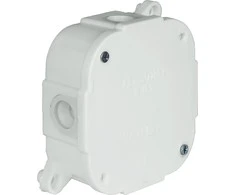 Elektro Plast 61.173 Dėžė hermetiška tuščia 88x88x40mm IP44 balta VP 074-01 61.173