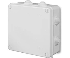 ATSIŠAKOJIMO DĖŽUTĖ SU RIEBOKŠLIAIS LUX-167X167/EPN IP55 Elektro-Plast