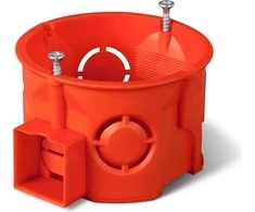 Elektro Plast Nasielsk 0284-01 Įleidžiamoji dėžutė 60 mm jungiamoji plokštelė su varžtais PK-60 PRO 0284-01 /90 vnt./