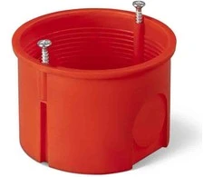 Elektro Plast Nasielsk 0281-01 Įleidžiamoji dėžutė 60 mm su PK-60 PRO 0281-01 varžtais /100 vnt./