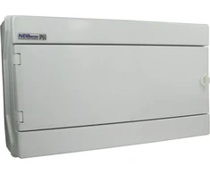 „Elektro-Plast RH-18/B“ hermetiškas paskirstymo skydas, montuojamas ant paviršiaus, 18 modulių, IP65, VDE 36.17 E-P 4262