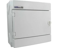 Elektro-Plast RH-8/B Hermetiškas skirstomasis įrenginys, montuojamas ant paviršiaus, 8M IP65 VDE 36.7 E-P 4224