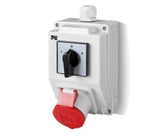Elektro-Plast Montavimo rinkinys su lizdu 16A 5P RS-Z L-0-P (6271-20)