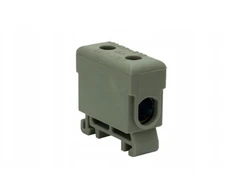 Elektro Plast 48.506 1 polių paskirstymo blokas AL/CU 35-150mm2 pilkas plokščias ir TH bėgelis WLZ35P/150/s 48.506