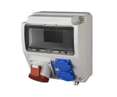 Elektro Plast Nasielsk Elektro-Plast Statybinis skirstomasis skydas 9-modulis 2 x 2P + Z 5P / 32A