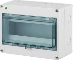 Elektro Plast Nasielsk SKIRSTOMASIS N/T 1X8+2 HERMETICA IP65 1000V DC
