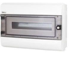 Elektro-Plast Modulinė perjungimo pavara 1 x 12 įėjimų IP65 RHp-12 / Z su užraktu (36.121)