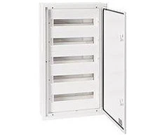 Elektro Plast 9.524 Modulinis skirstomasis skydas 5x24, įleidžiamas, IP54 DARP-120, aliuminio durys, baltas 9.524