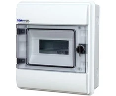 Elektro Plast 36.808 Modulinė skirstomoji plokštė 1x8 įleidžiama į žemę IP65 RHp-8 36.808